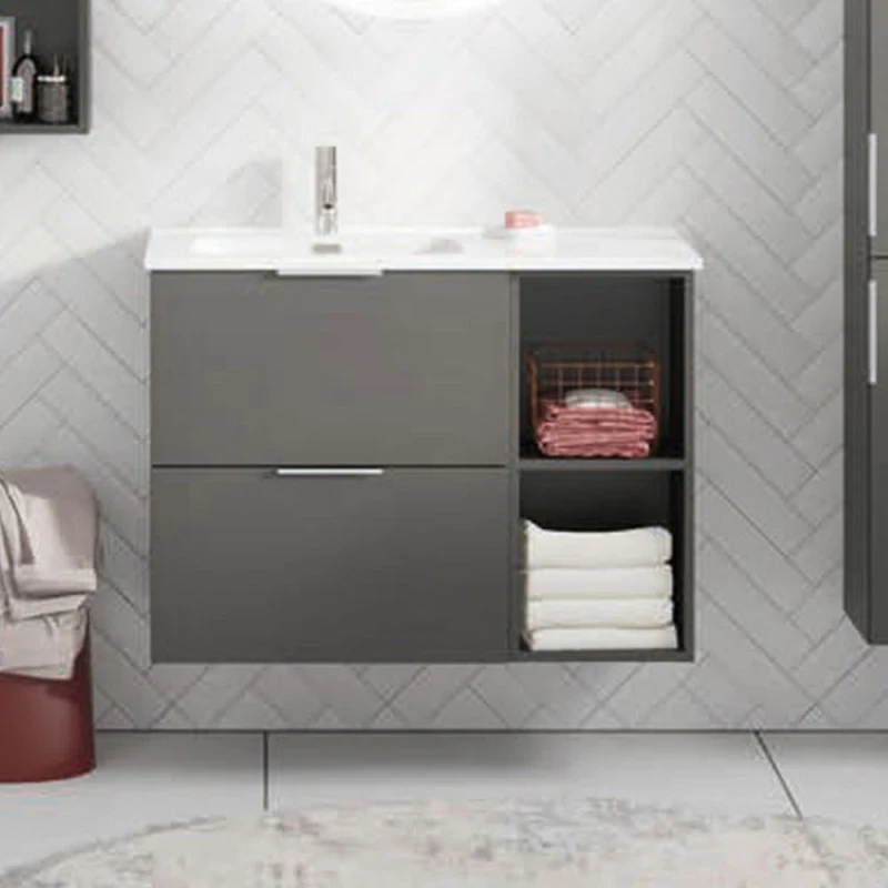 Meuble Salle De Bain + Simple Vasque 4 Meuble Salle De Bain + Simple Vasque – Image 2