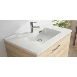 Meuble Salle De Bain + Simple Vasque Angelo 2 Tiroirs - 70 Cm 5 Meuble Salle De Bain + Simple Vasque Angelo 2 Tiroirs - 70 Cm -Maison du Confort meuble simple vasque angelo 70cm 1