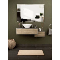 Meuble Sous Vasque 2 Tiroirs Destructurés Wueko Dellen