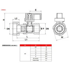 Vanne écrou Libre M/F 1/2" -Maison du Confort mini vanne ecrou libre 12 1
