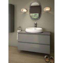 Miroir Simple Ovale - Rak-Cloud Specchio - Dimensions 170 X 79 Cm