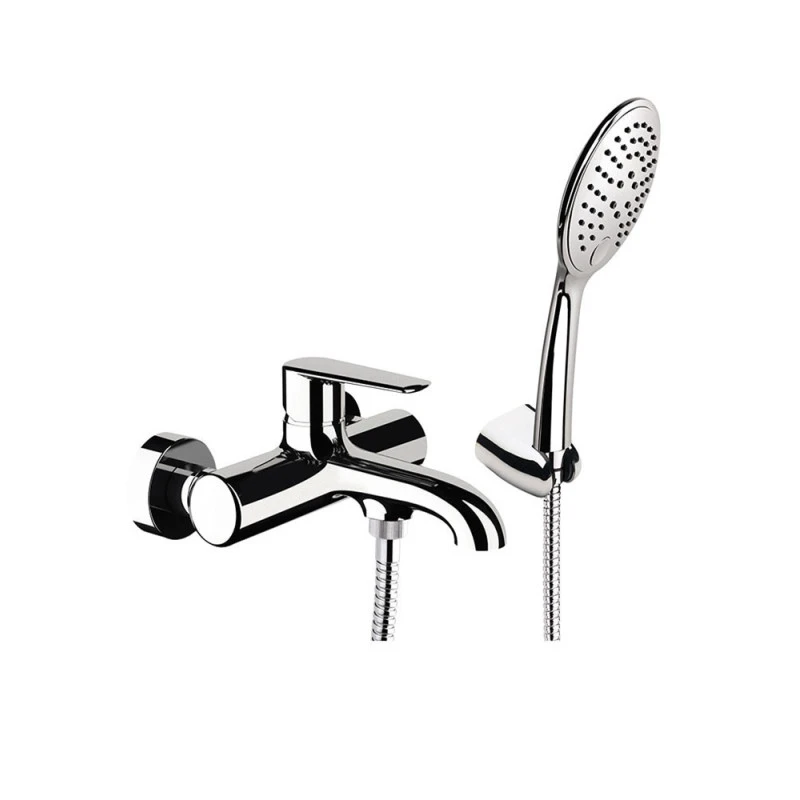 Mitigeur Baignoire Chromé Avec Duplex - Armonia 4 Mitigeur Baignoire Chromé Avec Duplex - Armonia – Image 2