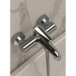 Mitigeur Baignoire Chromé Nu - Armonia