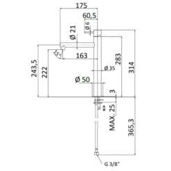 Mitigeur Lavabo Chromé Ultraminimal Sans Vidage Et Trou -Maison du Confort mitigeur lavabo chrome ultraminimal sans vidage et trou 2
