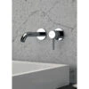 Mitigeur Lavabo Mural Salle De Bain Chromé Sans Boitier - Next -Maison du Confort mitigeur lavabo mural salle de bain chrome sans boitier next