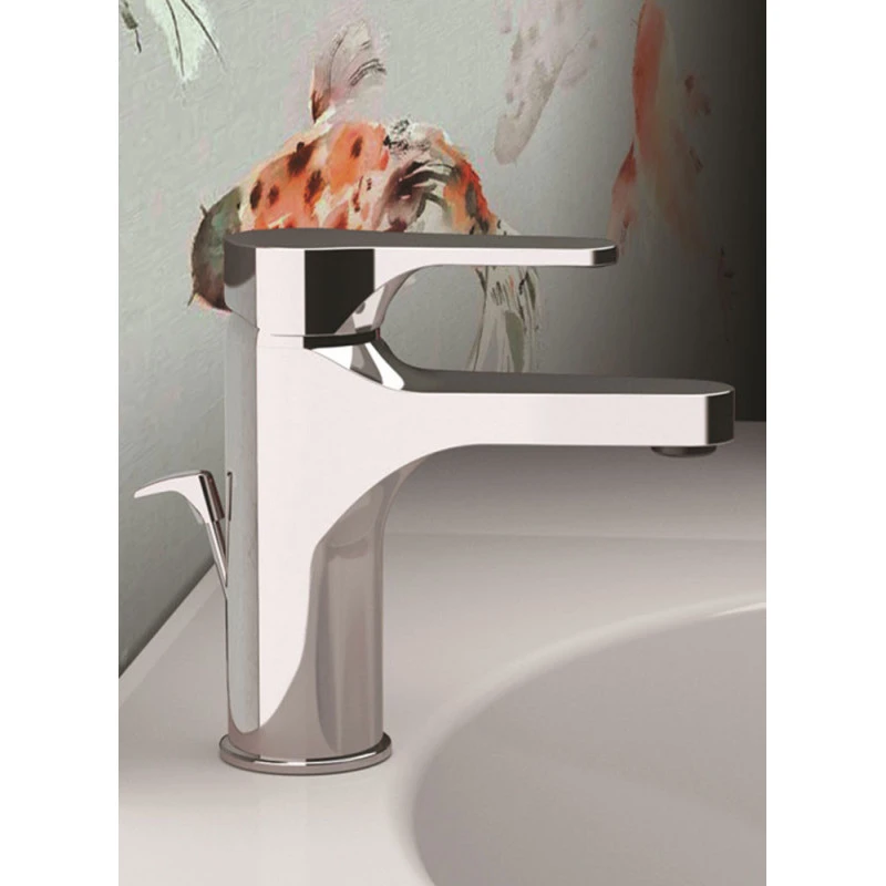 Mitigeur Lavabo Salle De Bain Chromé Avec Vidage - Surf 3 Mitigeur Lavabo Salle De Bain Chromé Avec Vidage - Surf