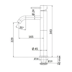 Mitigeur Lavabo Salle De Bain Surélevé Chromé Sans Bonde - Next 7 Mitigeur Lavabo Salle De Bain Surélevé Chromé Sans Bonde - Next -Maison du Confort mitigeur lavabo salle de bain sureleve chrome sans bonde next 2