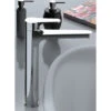Mitigeur Lavabo Salle De Bain Surélevé Chromé Sans Vidage - Surf 2 Mitigeur Lavabo Salle De Bain Surélevé Chromé Sans Vidage - Surf -Maison du Confort mitigeur lavabo salle de bain sureleve chrome sans vidage surf