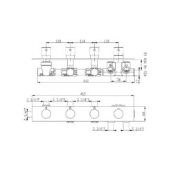 Mitigeur Thermostatique De Douche à Encastrer AquaElite - 4 Voies 7 Mitigeur Thermostatique De Douche à Encastrer AquaElite - 4 Voies -Maison du Confort mitigeur thermostatique de douche a encastrer aquaelite 4 voies 2