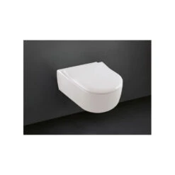 Pack Cuvette Suspendue Carénée Sans Bride Arto Boch + Abattant