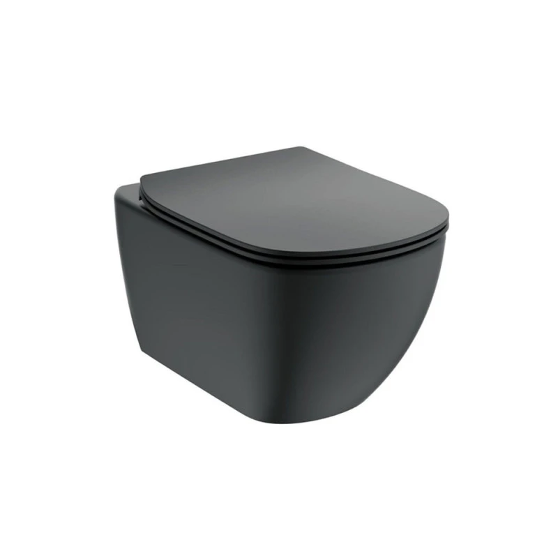 Pack Cuvette Suspendue Noir Aquablade Ideal Standard + Abattant 3 Pack Cuvette Suspendue Noir Aquablade Ideal Standard + Abattant