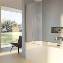 Pare-baignoire 1 Volet Pivotant 140 X 80 Cm