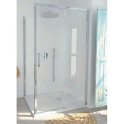 Paroi De Douche Fermée - New Lisboa - 1 Porte - 1 Latérale