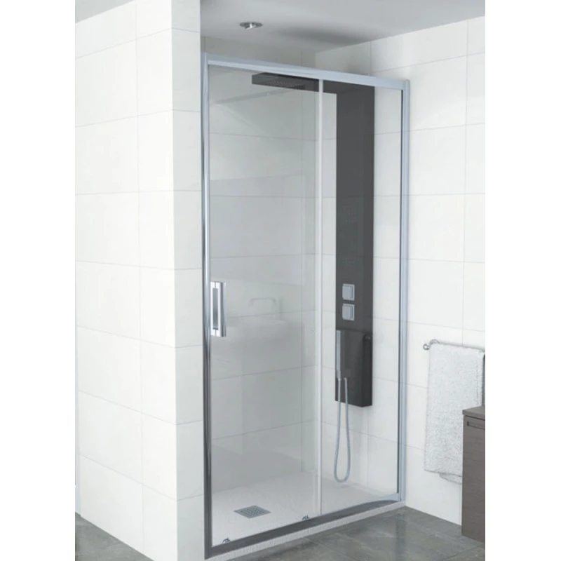 Paroi De Douche Fermée - New Lisboa - 1 Porte Coulissante 3 Paroi De Douche Fermée - New Lisboa - 1 Porte Coulissante