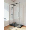 Paroi De Douche Fermée - Slim - 1 Porte - 1 Latérale - Coulissante
