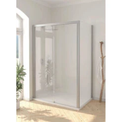 Paroi De Douche Fermée - Style - 1 Grande Porte - 1 Latérale