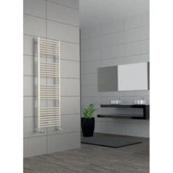 Radiateur Sèche-serviettes Eau Chaude Droit Myre - Ø 22 Mm -Maison du Confort radiateur seche serviettes eau chaude droit myre o 22 mm 1