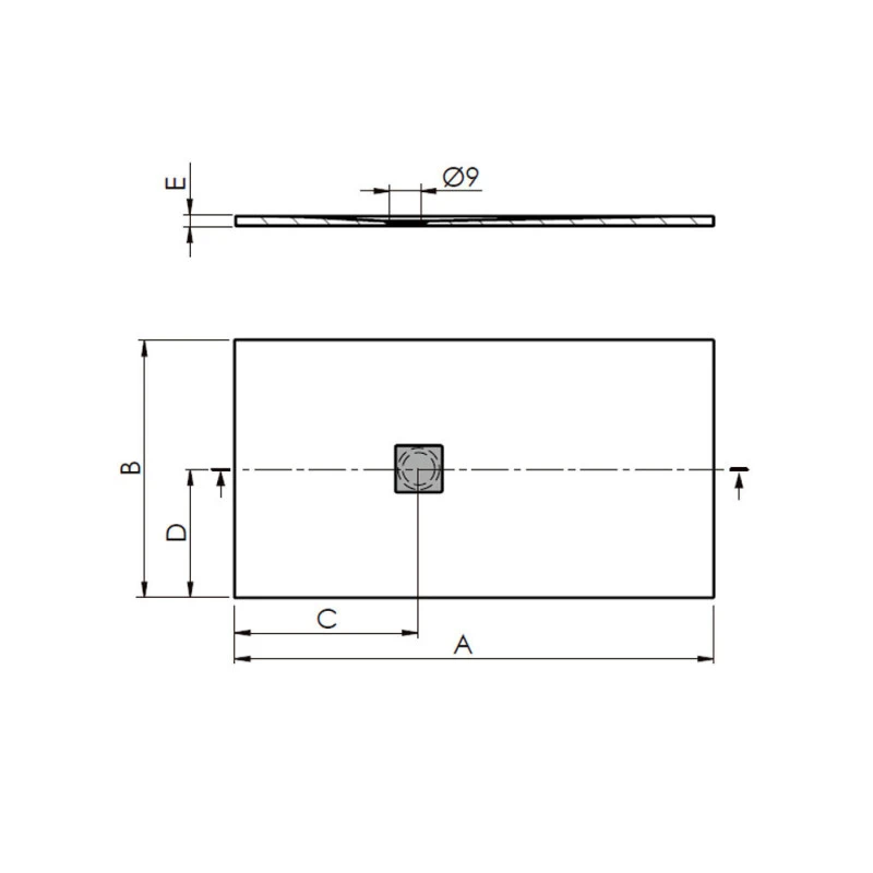 Receveur De Douche à Poser - Strato Rectangulaire - Dimensions Multiples 4 Receveur De Douche à Poser - Strato Rectangulaire - Dimensions Multiples – Image 2