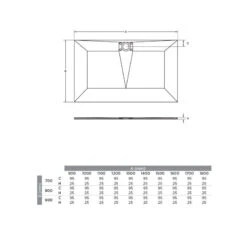 Receveur De Douche Radiance Lateral - Texture Ardoise 7 Receveur De Douche Radiance Lateral - Texture Ardoise -Maison du Confort receveur de douche radiance lateral texture ardoise 2