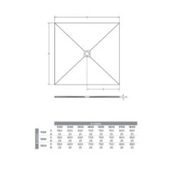Receveur De Douche Relief Plus XL - Texture Ardoise 7 Receveur De Douche Relief Plus XL - Texture Ardoise -Maison du Confort receveur de douche relief plus xl texture ardoise 2