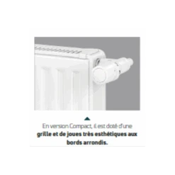 REGGANE 3010 COMPACT (H)750 X 2000 Mm- 4098 W épaisseur 105 Mm -Maison du Confort reggane 3010 compact h750 x 2000 mm 4098 w epaisseur 105 mm 2