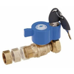 Robinet Cadenassable M/F 3/4" écrou Libre