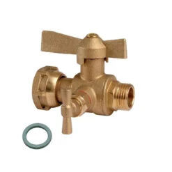 Robinet Compteur MF Droit à Purge 3/4"