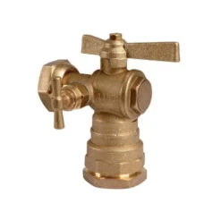 Robinet De Compteur équerre PE à Purge