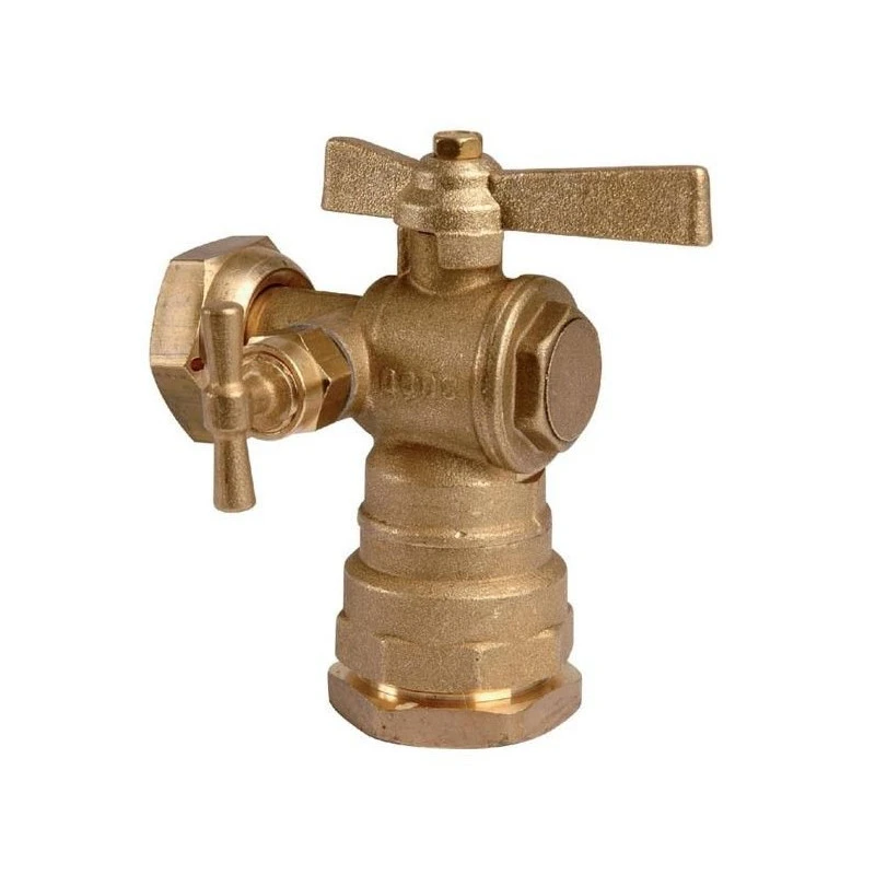 Robinet De Compteur équerre PE à Purge 3 Robinet De Compteur équerre PE à Purge