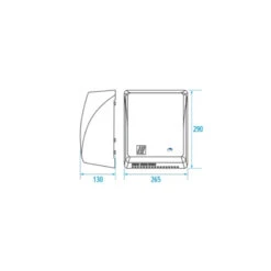 Sèche-mains électrique Automatique Aluminium Pellet 5 Sèche-mains électrique Automatique Aluminium Pellet -Maison du Confort seche mains electrique automatique aluminium pellet 1
