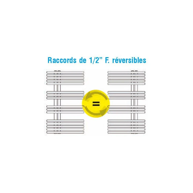 Sèche-serviettes MIROIR Inox 4 Sèche-serviettes MIROIR Inox – Image 2