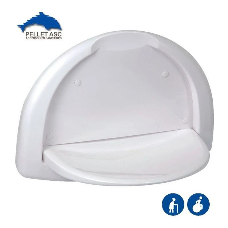 Siège De Douche Mural ABS 5 Siège De Douche Mural ABS – Image 3