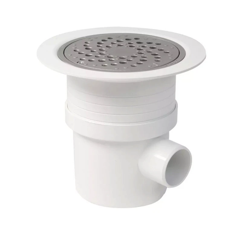 Siphon Pour Sol Plastique Grille Aluminium SITARAL Nicoll 3 Siphon Pour Sol Plastique Grille Aluminium SITARAL Nicoll