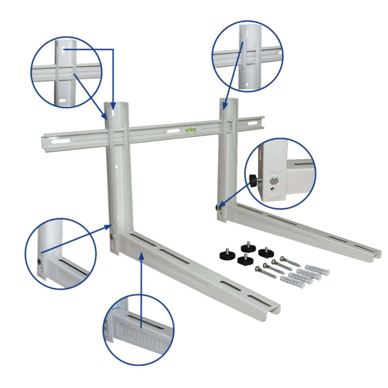 Support Mural Clim - Groupe Extérieur 3 Support Mural Clim - Groupe Extérieur