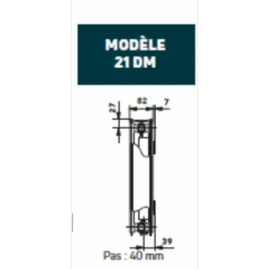 T6 3010 DECO (H)750 X 920 Mm- 1389 W épaisseur 82 Mm -Maison du Confort t6 3010 deco h750 x 920 mm 1389 w epaisseur 82 mm 2