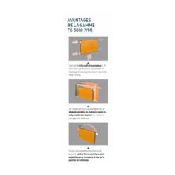 T6 3010 (H)300X 1800 Mm- 1017 W épaisseur 61 Mm 7 T6 3010 (H)300X 1800 Mm- 1017 W épaisseur 61 Mm -Maison du Confort t6 3010 h300x 1800 mm 1017 w epaisseur 61 mm 2