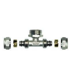 RACCORD TE MALE Ø16 à Ø32 Multicouche à Compression