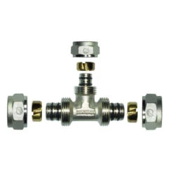 RACCORD TES REDUITS Ø16 à Ø32 Multicouche à Compression