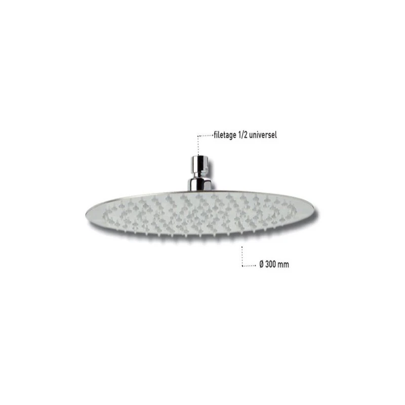 Tête De Douche Ronde Extra-plate Bery - Ø30 Cm 4 Tête De Douche Ronde Extra-plate Bery - Ø30 Cm – Image 2