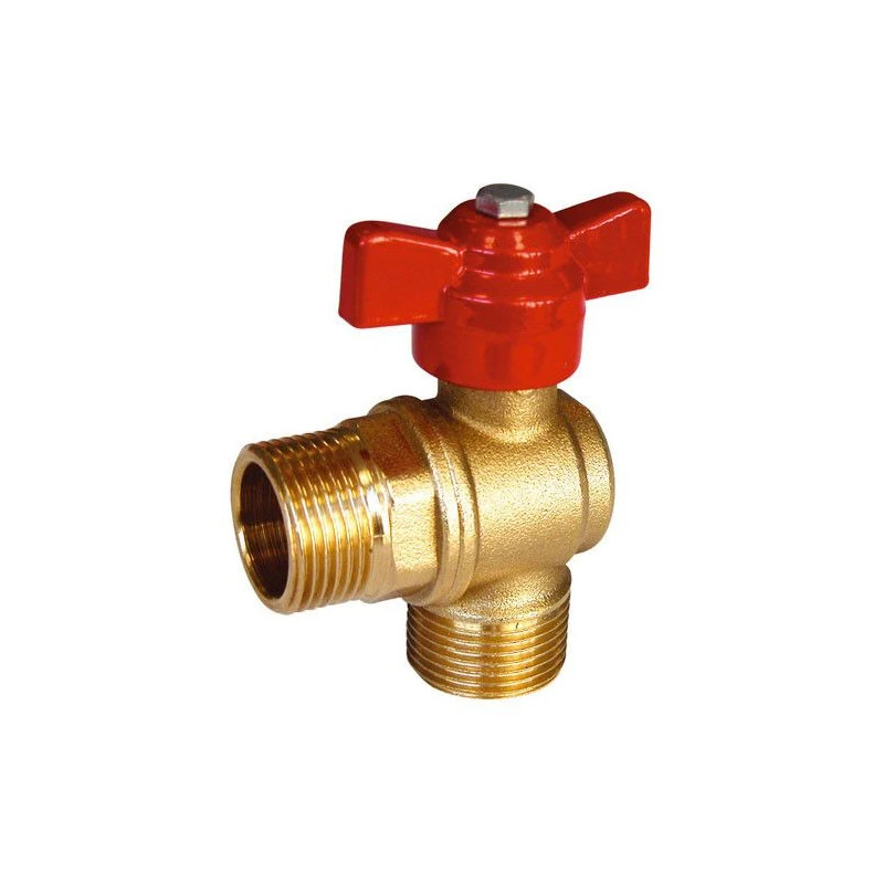 Vanne à Sphère Equerre Mâle/mâle 1/2" 3 Vanne à Sphère Equerre Mâle/mâle 1/2"