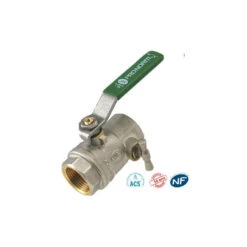 Vanne Verte Manette FF à Purge -Maison du Confort vanne nf manette ff a purge 1