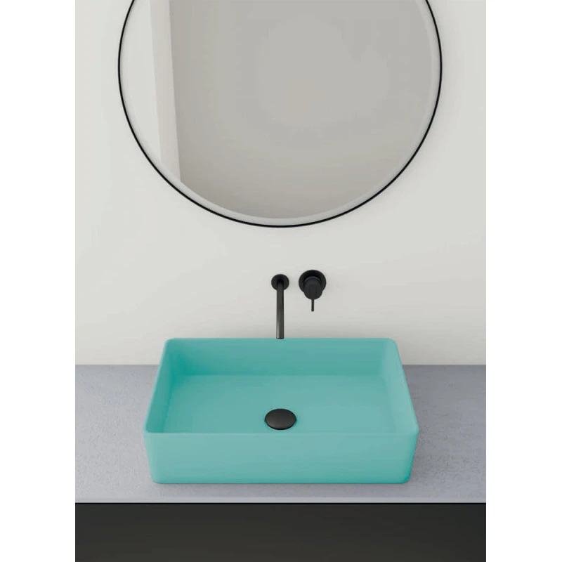 Vasque à Poser Emotion - Texture Lisse - Dim 56 X 37 X 13 Cm 4 Vasque à Poser Emotion - Texture Lisse - Dim 56 X 37 X 13 Cm – Image 2