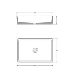 Vasque à Poser Emotion - Texture Lisse - Dim 56 X 37 X 13 Cm 7 Vasque à Poser Emotion - Texture Lisse - Dim 56 X 37 X 13 Cm -Maison du Confort vasque a poser emotion texture lisse dim 56 x 37 x 13 cm 2