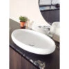 Vasque à Poser Ovale - Eslida - Dimensions 60 X 40 X 11 Cm -Maison du Confort vasque a poser ovale eslida dimensions 60 x 40 x 11 cm