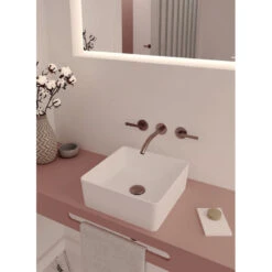 Vasque Ă Poser Trace - Texture Lisse - Dimensions 37 X 37 X 13 Cm