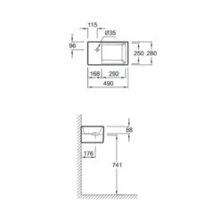 Vasque Lave-mains Pour Meuble Lave-mains Terrace Jacob Delafon -Maison du Confort vasque lave mains pour meuble lave mains terrace jacob delafon 1