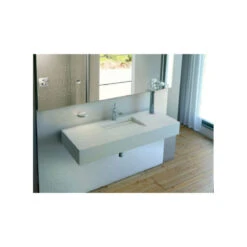 Vasque Suspendue Murale Centrée Cosmopolitan - Texture Ardoise 10 Vasque Suspendue Murale Centrée Cosmopolitan - Texture Ardoise -Maison du Confort vasque suspendue murale centree cosmopolitan texture ardoise 3