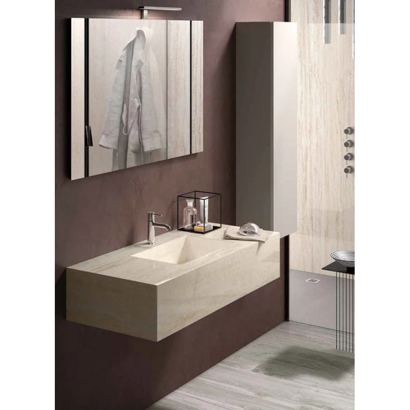 Vasque Suspendue - Rak-Precious - Dimensions 103 X 47 X 22 Cm 3 Vasque Suspendue - Rak-Precious - Dimensions 103 X 47 X 22 Cm